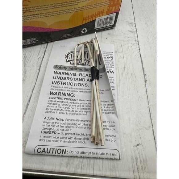 Disney Minnie Mouse Halloween Airblown Inflatable Orange Black Gemmy 3.5" WORKS - Picture 4 of 13